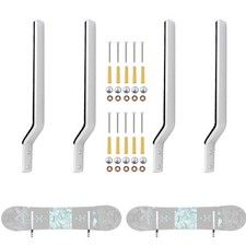 YYST Snowboard Storage Rack Wall Mount 1.1 x 0.75 x 8.81 inches, silver