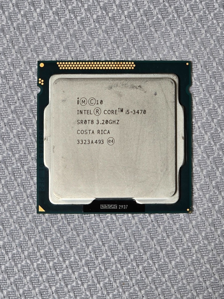 CPU Intel Core i5-3470 Intel Core i5-3470 Processor (3.2 GHz, 4 Cores, LGA 1155) - SR0T8