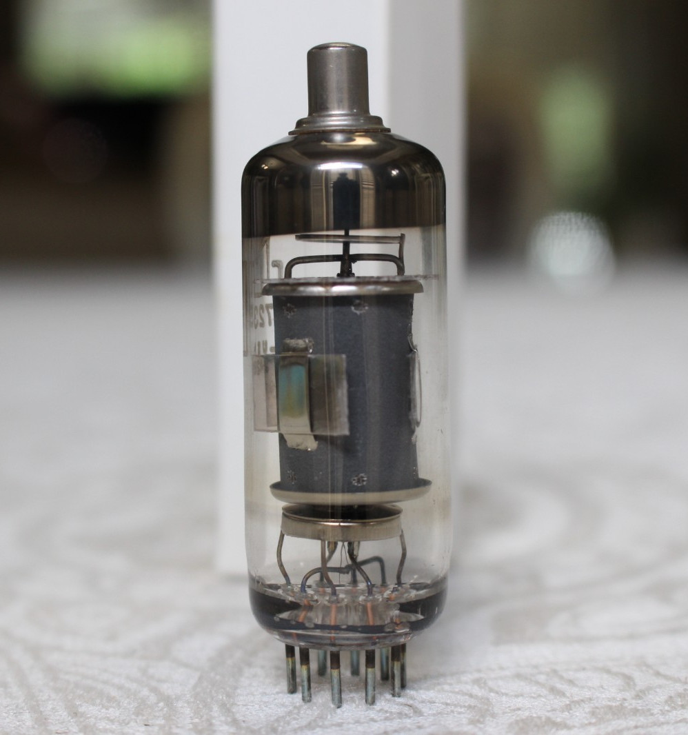M U Inc 7235 High-Mu Regulator Triode Vacuum Tube USA 24289 Top Cap Untested — photo 4