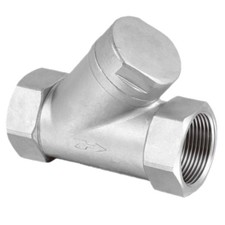 Rückschlagventil Edelstahl V4A Schrägsitzventil Rückschlagklappe 2x Innengewinde