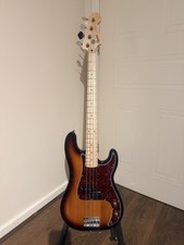 Squier Precision Bass Guitar, Sunburst, Upgraded! Modifications available!