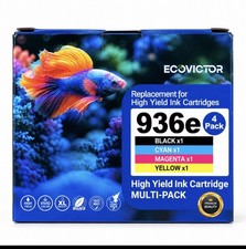 936XL 936E Ink Cartridges 4 Color Pack For HP OfficeJet Pro 9110b 9125e 9135e