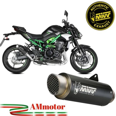 Mivv Kawasaki Z 900 2025 Pot D Echappement Moto Silencieux Gp Pro Inox Nero - Photo 1/4