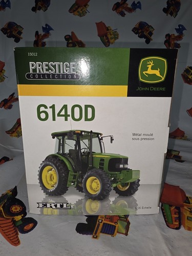 Ertl John Deere 6140D Cast Iron 1/16 Scale Prestige Tractor - Picture 5 of 6