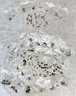 Huge Lot Vintage Men’s Costume Jewelry Shirt Studs Cuff Links Buttons Scrap Gold