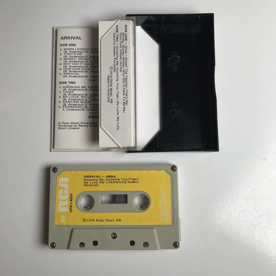 Abba Arrival 1976 Cassette Tape - Image 4 of 4