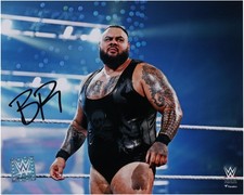 Bronson Reed WWE Autographed 8