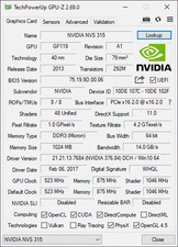 NVIDIA NVS 315 : Graphics Card : 1GB DDR3 : Tested  Working