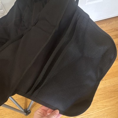 Snap-on SSX25P111 Folding Camp Chair Black Cup Holder Portable