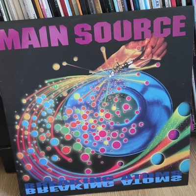Main Source - Breaking Atoms Orange/Clear Colored Vinyl LP, Vinyl Me Please 2019