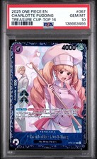 One Piece Charlotte Pudding 2025 Promos Treasure Cup Top 16 #067 PSA 10