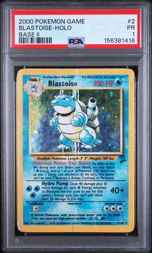 Blastoise graded PSA 1 for sale on eBay