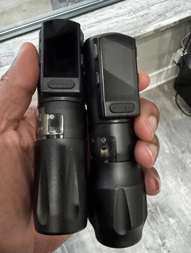Critical Bishop Big Sleeps X Wireless Tattoo Pen Machines Lot of 2 Black Used - product listing photo