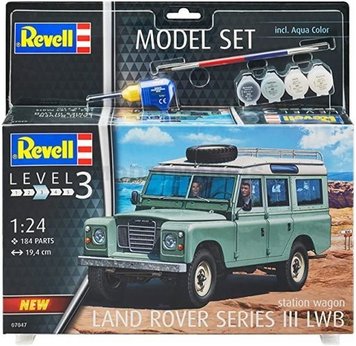 Revell 67047 1/24 Model Set Land Rover Series III