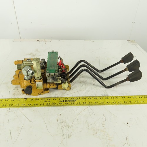 Caterpillar Mast Hydraulic Spool Valve Hand Control  From a M350 Forklift - Foto 2 di 9