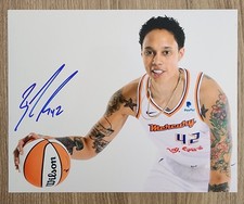 Brittney Griner Signed 8x10 Photo WNBA Phoenix Mercury Auto RAD