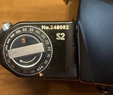 *CLA'd :Rare Black: Near Mint ++* Pentax S2 Late Model Film Camera 55mm F/1.8 JP