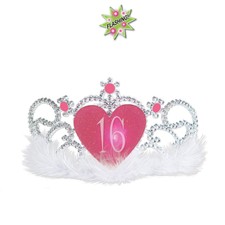 Beistle Plastic Light-Up "16" Tiara - Sweet 16  Party Supply  Decoration