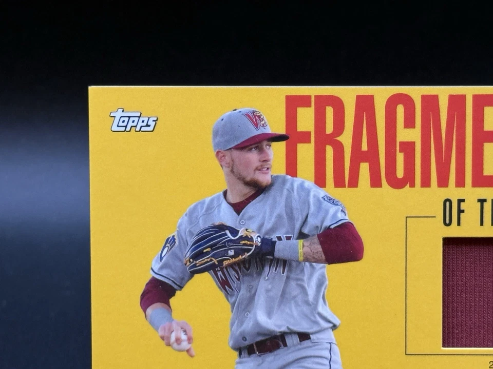 2020 Topps Pro Debut - Fragments of the Farm Brice Turang #FF-FL (MEM, RC)- CC1 - Image 2 of 4