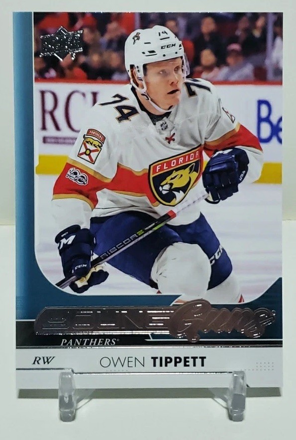 2017-18 UPPER DECK SERIES 2 #469 OWEN TIPPETT RC YOUNG GUNS PHILADELPHIA FLYERS