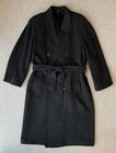 American Male Vintage Heathered Wool Trench Coat Belted Double Breasted USA Made — photo 1