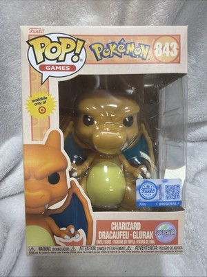 Funko Pop CHARIZARD 843 Pokemon Soft Color Target Exclusive Special Edition