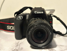Canon EOS Rebel SL2 / EOS 200D Black DSLR w/ EF-S 18-55mm IS STM Lens