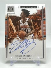 2017-18 Panini Impeccable Josh Jackson On Card Rookie Auto /99 RC SSP SUNS