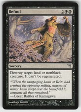 Befoul Champions of Kamigawa 102 C HP MTG