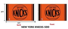 NBA NY Knicks Basketball 5-DD Two Sided Same Design Both Sides 3x5 Flag