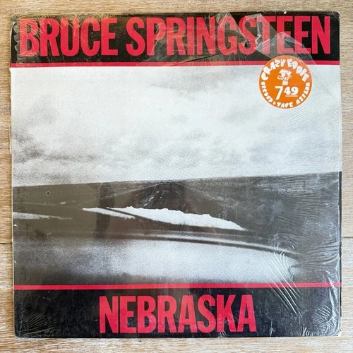 Bruce Springsteen / Nebraska.  Vintage 1982 Vinyl LP. TC 38358