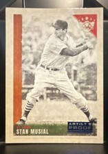 2022 Panini Diamond Kings - Stan Musial #11 Artist Proof Blue