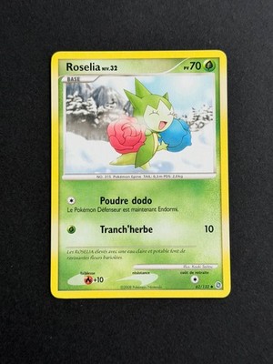 Pokemon Karte - TCG - Roselia - 62/132 - Französisch