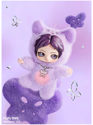 POP MART aespa Fluffy Club Series Vinyl Plush Doll Pendant - US