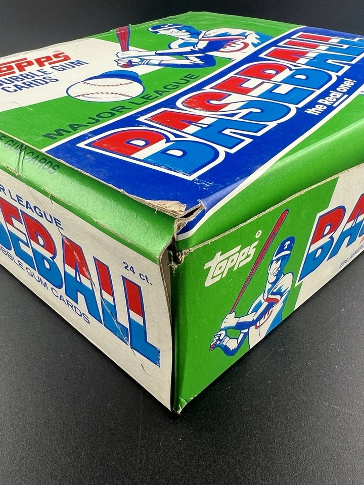 1987 Topps Baseball Cello Box • 24 Sealed Cello Packs • 31 Cards per pack - Image 4 of 4