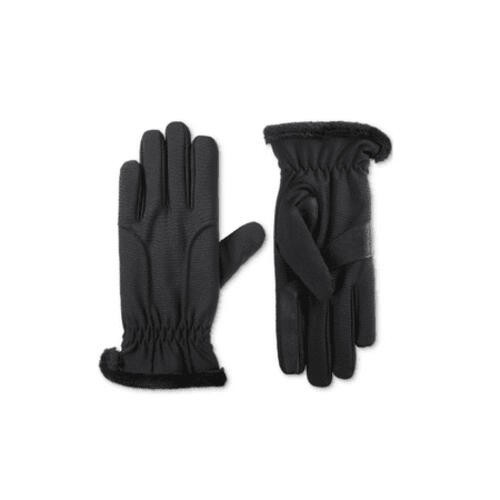 Isotoner Signature Women s Lined Water-Repellent Gloves - Black 5890₽