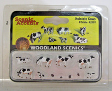 Scènes de bois échelle N A2187 vaches Holstein neuves