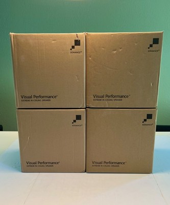 Brand New Sonance VX62R / 6 inch Round In-Ceiling Speakers / 4 pairs