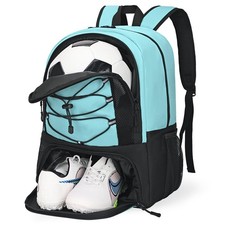 Soccer Bag, Basketball Bag with Ball Compartment  Shoe Compartment,Large Soc...