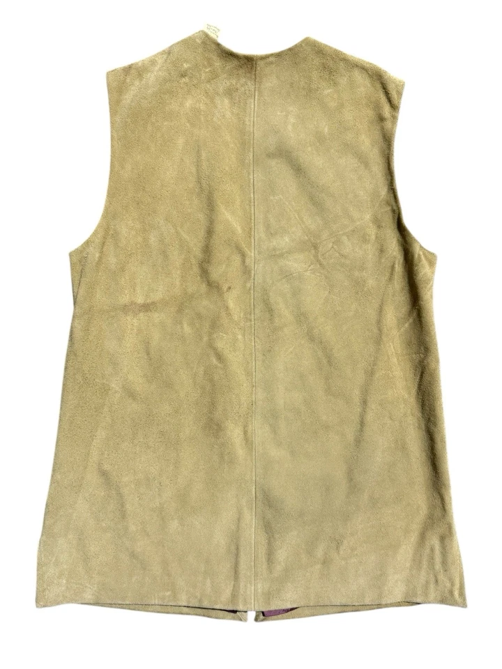 Levis Vintage Clothing LVC Italy Brown Suede Vest Reproduction L - Image 2 of 4