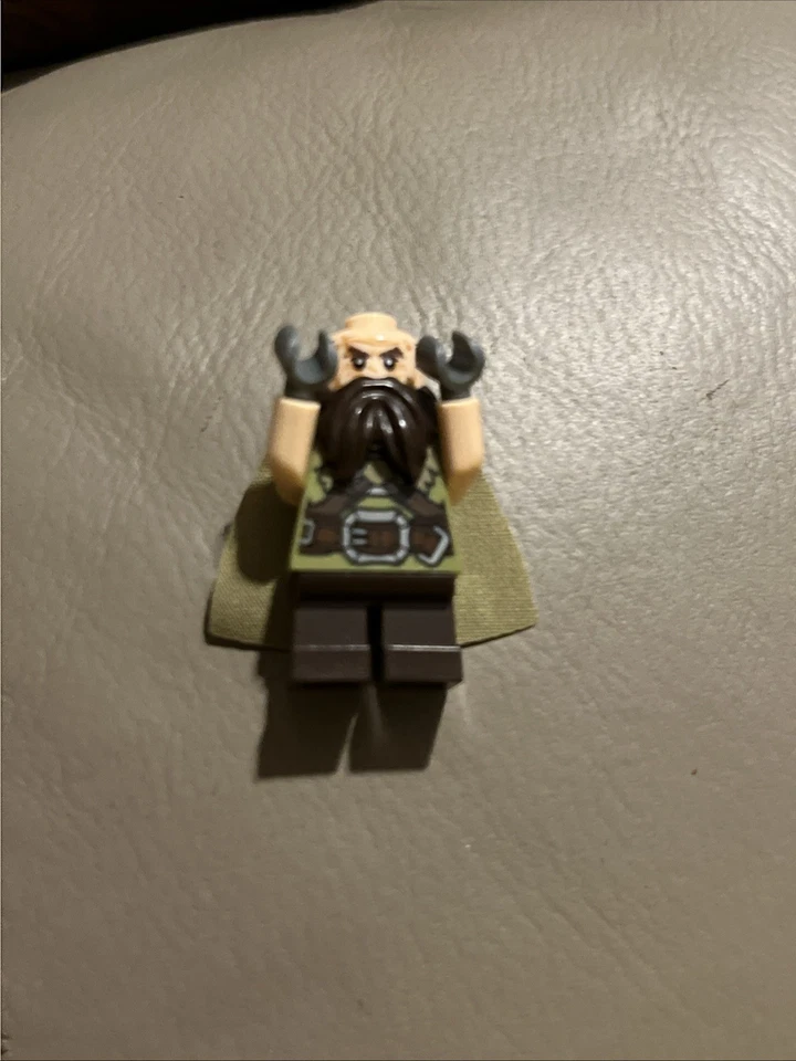 LEGO Hobbit Lord Rings: Dwalin Dwarf Minifigure lor050 79003 LOTR - Image 3 of 3