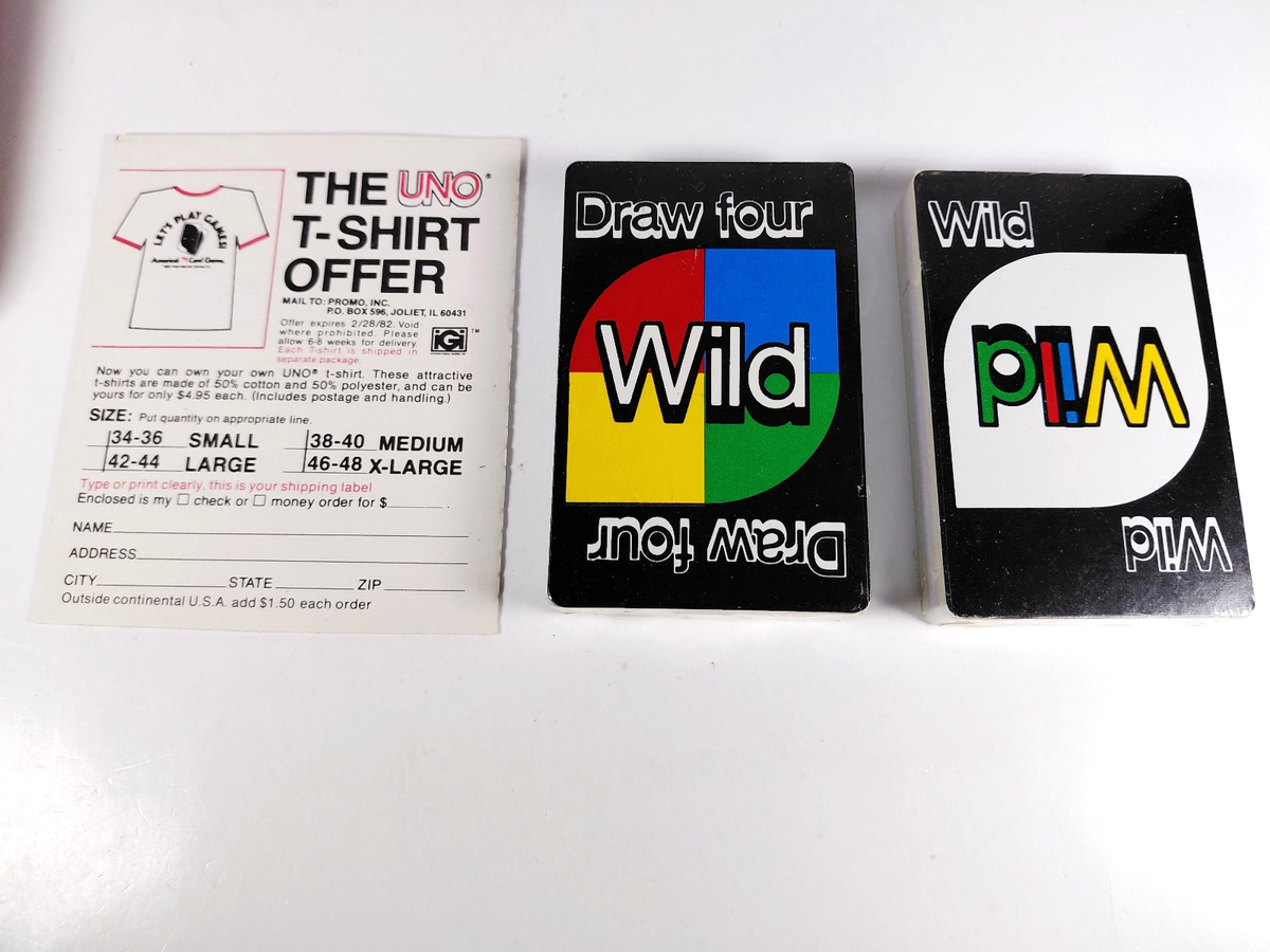 Vintage 1979 UNO Card Game (Cards Sealed) International Games Inc