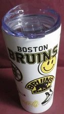 NEW, BOSTON BRUINS, NHL, STAINLESS STEEL 20 oz. Coffee Mug Cup, Logo Brands