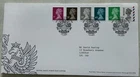 GB QEII 2004 Machin New Values Royal Mail FDC Windsor Coat Of Arms SHS