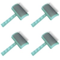 4X Feste Slicker-BüRste FüR Hunde - Extra Lange Pin-Slicker-BüRste FüR Groß7828