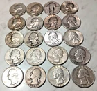 Silver Quarter Coin Lot 90% Silver $5 Face Value #609