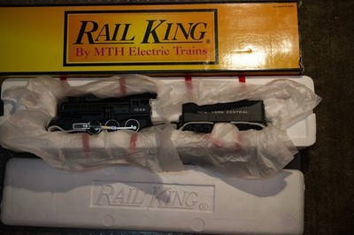 New MTH Rail king O Gauge New York Central 4-6-0 #1244 (Item #30-1158-1)