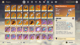 Genshin Impact AR 60 America - Raiden Shogun C3 - Ayaka C3 - Hu Tao C1 - Mavuika