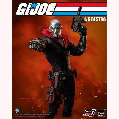 Threezero 3Z03520W0 G.I. Joe Destro 1/6 Scale Limited Collectible Action Figure