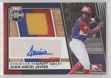 2022 Panini Elite Extra Edition Juan Angel Javier #DMS-AJ Auto 09j5